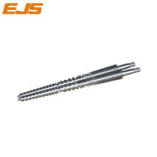SZSJ bimetallic conical twin screw barrel for PVC film extrusion line